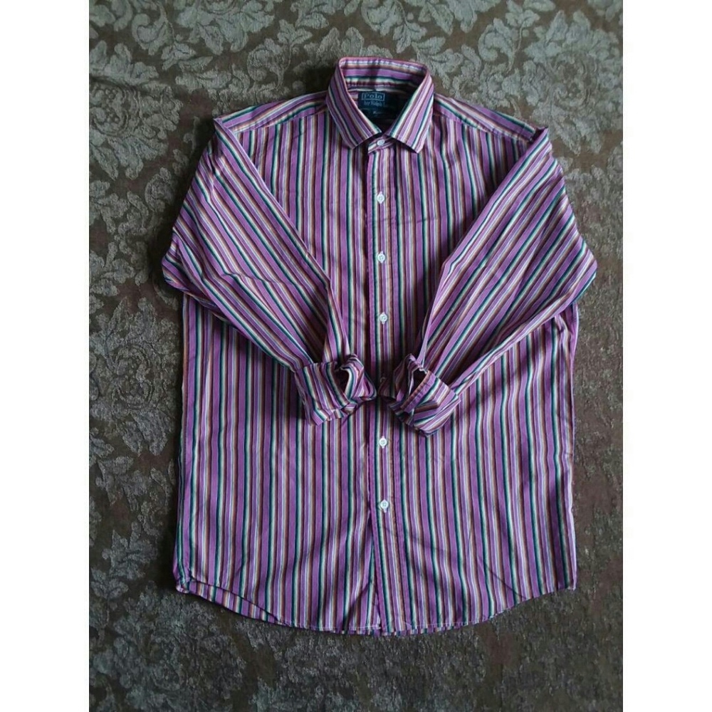 Ralph Lauren Westerton striped button front